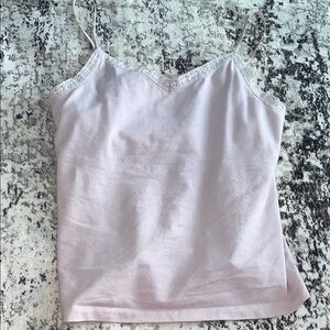 Esprit Light Pink Lace Cami Top